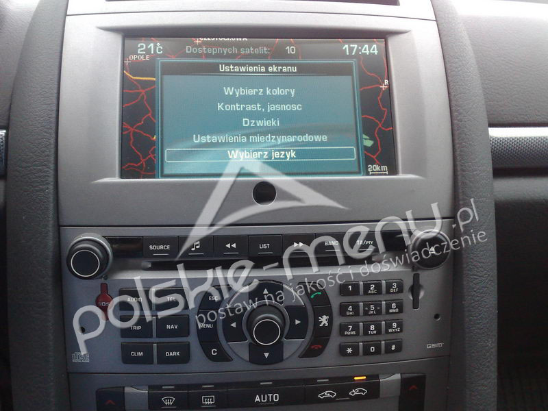 RT3 NaviDrive Polskie Menu Serwis Nawigacji